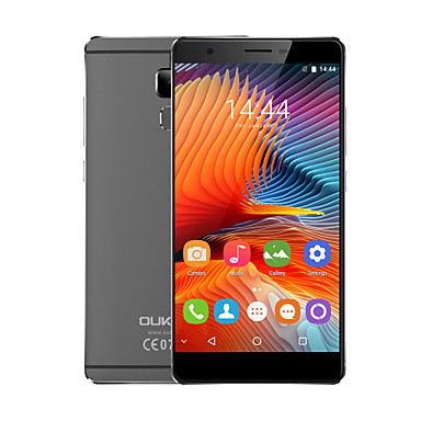 OUKITEL U13 5.5 " Android 6.0 4G Smartphone (Dual SIM Octa Core 13 MP 3GB + 64 GB Grey Gold)