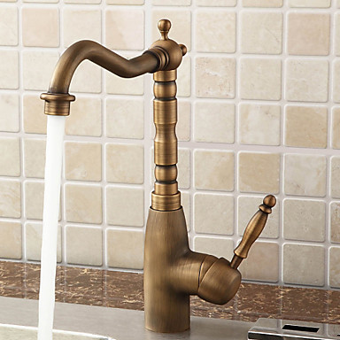 Lightinthrbox Sprinkle Kitchen Faucets Antique Polished Brass