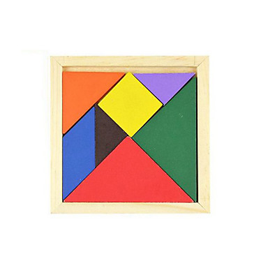 tangram wooden puzzle