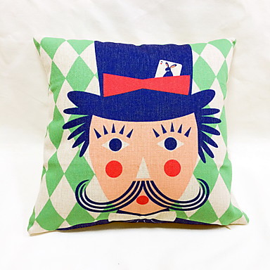 1 pcs Linen Pillow Case Body Pillow Travel Pillow Sofa Cushion Novelty Pillow,Novelty Geometric ...