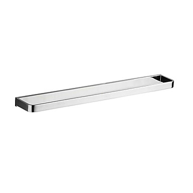 Brass Towel Rack Wall Mounted Towel Shelf Chrome Bathroom Towel