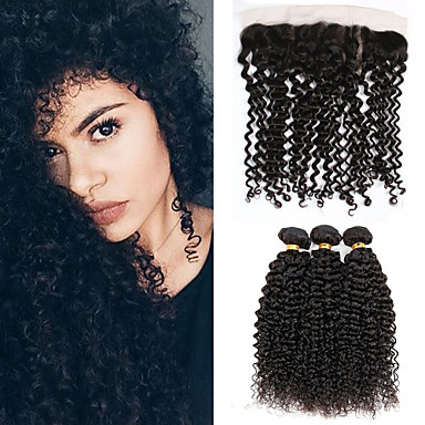 One Pack Solution Malaysian Texture Kinky Curly 12 Months 4 Pieces