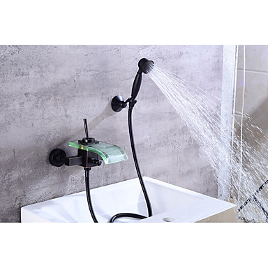 Badewannenarmaturen - Moderne Öl-riebe Bronze Mittellage Keramisches