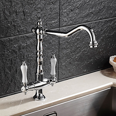 Kitchen faucet - Contemporary / Art Deco / Retro / Modern Chrome ...