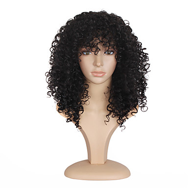 Synthetic Wig Afro Kinky Curly Kinky Curly Layered Haircut Wig