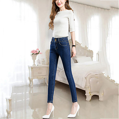 stretchjeans dam hög midja stretchjeans dam hög midja