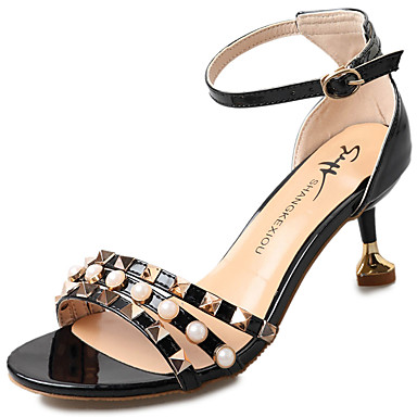 Perla Tacón Vestido Casual Confort Pu Verano Mujer Sandalias Paseo roBCdxe