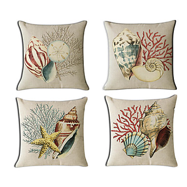 Taie d/'Oreiller Coussin Housse Coussin 50x50 d/'ornement bleu de travail manuel