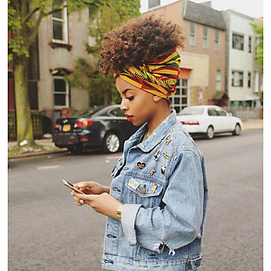 Braiding Hair Curly Afro Afro Kinky Braids Hair Accessory Human