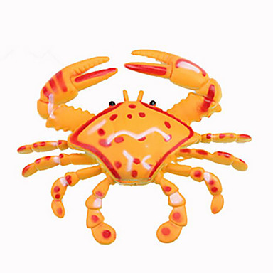 Imitation Solid Crab rubber Plastic Rubber Toy Display Marine organism DIY