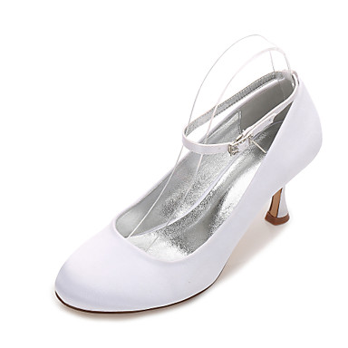 Women S Wedding Shoes Kitten Heel Low Heel Stiletto Heel Round