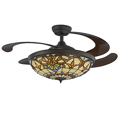 Tiffany Artistic Retro Bulb Included Dimmable Designers Ceiling