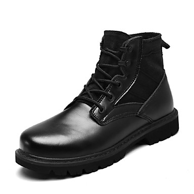 Men's Shoes Suede / Leather Fall Combat Boots / Fashion Boots / Comfort ...
