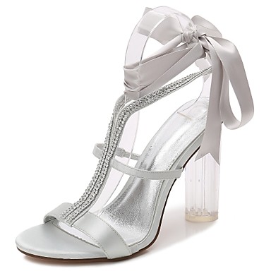 light grey wedding shoes