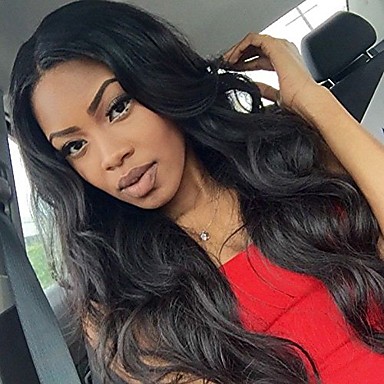 Human Hair 360 Frontal Wig With Baby Hair Style Brazilian Hair