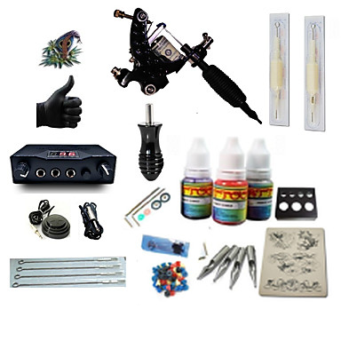BaseKey Machine à tatouer Kit pour débutant 1 pcs