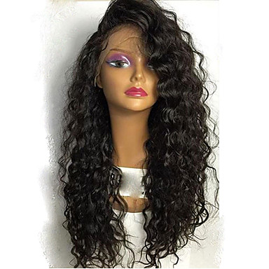 Human Hair Glueless Lace Front Lace Front Wig Layered Haircut With