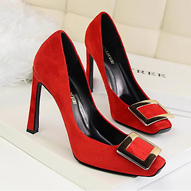 Mujer Zapatos Cuero de Napa / Cuero Primavera verano Confort / Pump Mujer Zapatos Cuero de Napa / Cuero Cuero Cuero Primavera verano Confort / Pump c03565