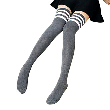 Schoolgirls Women's Lolita Socks / Long Stockings Thigh High Socks ...