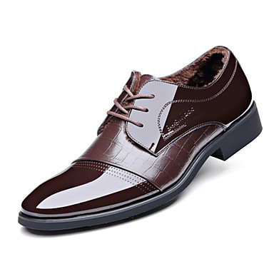 Pu Hombre Y Marrón Negro Primavera Formales Fiesta Oxford Noche NOnkX0w8P