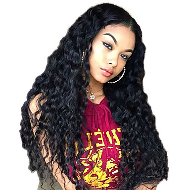 89 99 Human Hair Glueless Lace Front Lace Front Wig Brazilian Hair Loose Wave Deep Wave Wig Bob Haircut Layered Haircut With Baby Hair 150