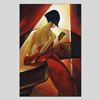 Print Stretched Canvas Prints - People Modern Art Prints 6396161 2020