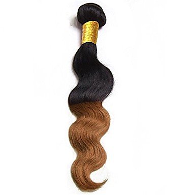1 Bundle Brazilian Hair Body Wave Remy Human Hair Ombre Hair