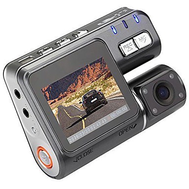  I1000 720p Автомобильный видеорегистратор 90° Широкий угол 1.8 дюймовый LCD Капюшон с Ночное видение / Циклическая запись Автомобильный   