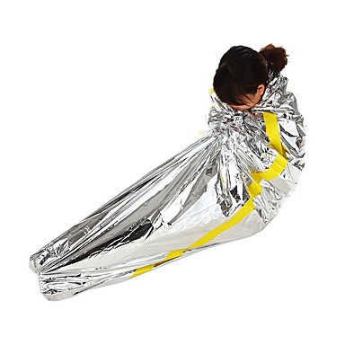 7 99 Aotu Emergency Blanket Sleeping Bag Outdoor Envelope Rectangular 26 C Single Synthetic Radiation Protection Heat Retaining