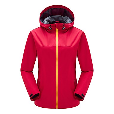 Women's Hiking Jacket Outdoor Windproof Rain Waterproof Jacket Top Full ...