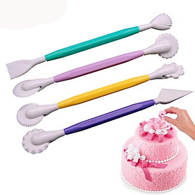 Stylo De Decoration De Gateau Fondant 4pcs 8 Modeles Fleur Patisserie Decoupant Moule A Gateau Coupe De 21 A 4 59