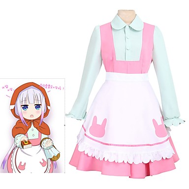 9499 Inspiré Par Miss Kobayashis Dragon Maid Cosplay Manga Costumes De Cosplay Japonais Costumes Cosplay Robes Autre Manches Longues Cache Col
