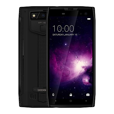 DOOGEE S50 5.7 inch " 4G Smartphone ( 6GB + 128GB 13 mp / Flashlight / 16 mp MediaTek Helio P23 5180 mAh mAh ) / Dual Camera