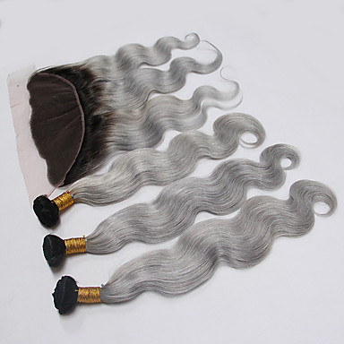 4 Bundles Brazilian Hair Wavy Remy Human Hair One Pack Solution