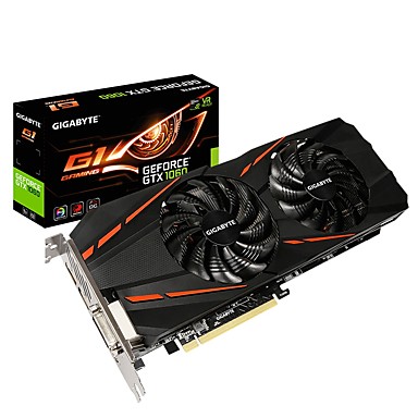  GIGABYTE Video Graphics Card GTX1060 МГц 8008 МГц 3 GB / 192 бит GDDR5   