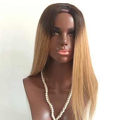Păr Virgin Parte U Perucă Frizură în Straturi Stil Păr Brazilian
