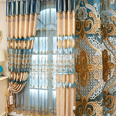 Gardinen Wohnzimmer Blumen : Gardinen für Wohnzimmer - eine