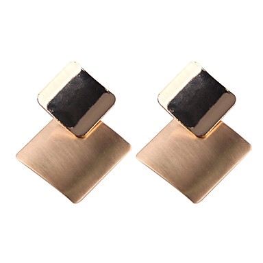 Stud Earrings Drop Simple Vintage Cool Gold For Party Stud Earrings Drop Simple Vintage Cool Gold For Party Formal Office Career 6664631 2018 8 99