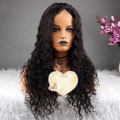 97 50 Remy Human Hair Lace Front Wig Layered Haircut Style Brazilian Hair Curly Natural Wig 130 Density With Baby Hair Women S Short Medium Length