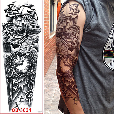 3 Pcs Tattoo Aufkleber Temporary Tattoos Zeichentrickserie Korperkunst Arm 6706417 2021 10 99