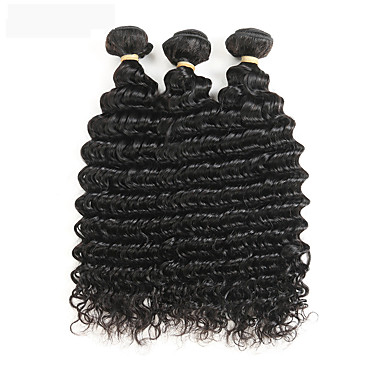 3 Bundles Peruvian Hair Wavy 100 Remy Hair Weave Bundles Human