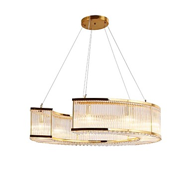 Qihengzhaoming 6 Light Crystal Chandelier Ambient Painted Qihengzhaoming 6 Light Crystal Chandelier Ambient Painted Finishes Metal 110 120v 220 240v Warm White Bulb Included 6719991 2018 477 54