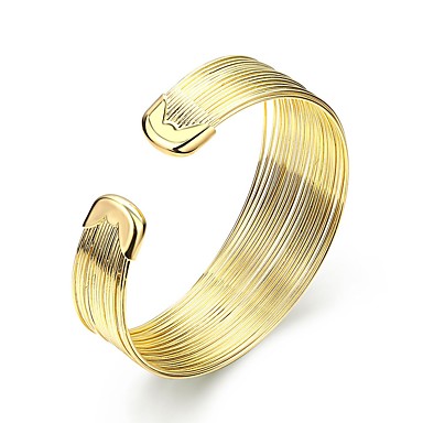 gold plated bracelet for ladies