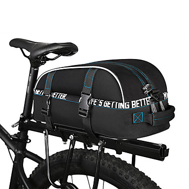 Roswheel 8 L Bike Rack Bag Waterproof Rain Proof Multi Layer Roswheel 8 L Bike Rack Bag Waterproof Rain Proof Multi Layer 600d Polyester Bicycle Cycle Cycling Reflective Strips 6726177 2018