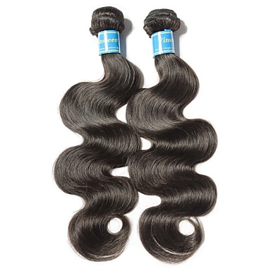 2 Bundles Brazilian Hair Body Wave 10a Virgin Human Hair Natural