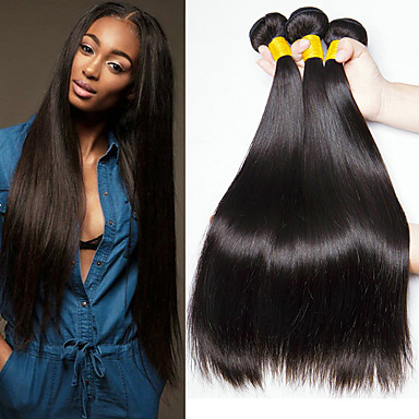 3 Bundles Malaysian Hair Straight Remy Human Hair 100 Remy Hair