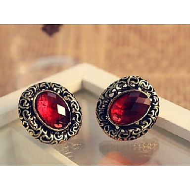Women S Aaa Cubic Zirconia Vintage Style Hollow Out Earrings Women S Aaa Cubic Zirconia Vintage Style Hollow Out Earrings Precious European Elegant Black Wine For Evening Party Formal 6836320 2018