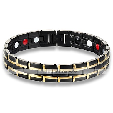 Men S Vintage Style Clic Chain Bracelet Hologram Men S Vintage Style Clic Chain Bracelet Hologram Stainless Creative Punk Black For Daily Work 6894918 2018 19 99