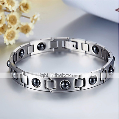Men S Vintage Style Clic Chain Bracelet Hologram Men S Vintage Style Clic Chain Bracelet Hologram Stainless Creative Simple Unique Design Silver For Daily Work 6894954 2018