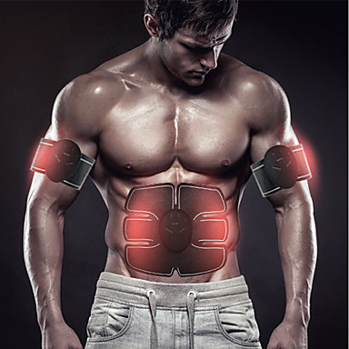 AY EMS ABS Muscle Stimulator Ultimate Abdominal Muscle Stimulator Belt Smart Electronic Portable Muscle Trainer for Men Women Body Building